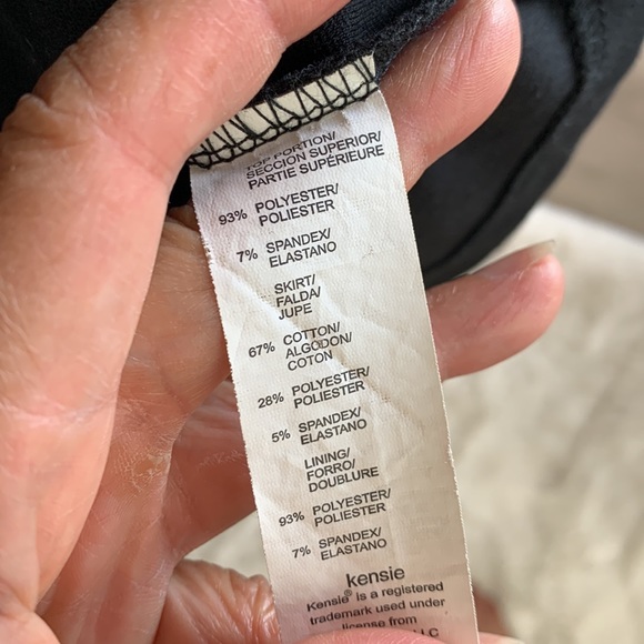 Kensie party dress with sequin, Black, Size S - Picture 11 of 12